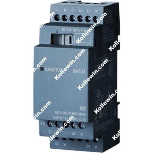 6ED1055-1CB00-0BA2 Simatic New Original LOGO! DM8 24 EXPANSION MODULE 6ED1 055-1CB00-0BA2 6ED10551CB000BA2 freeship