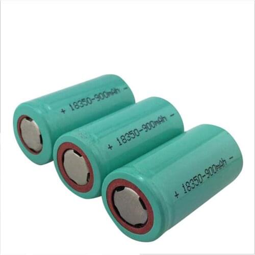 3-5PCS MJKAA 18350 Battery 3.7v 900mAh High Performance Li-Ion Rechargeable Batteries for Flashlight