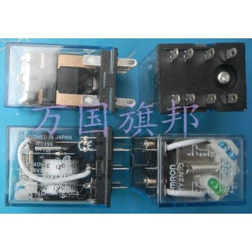 Free Delivery.5 a little IE255 relay 8 feet 12 MY2NJ MY2J V 12 VDC