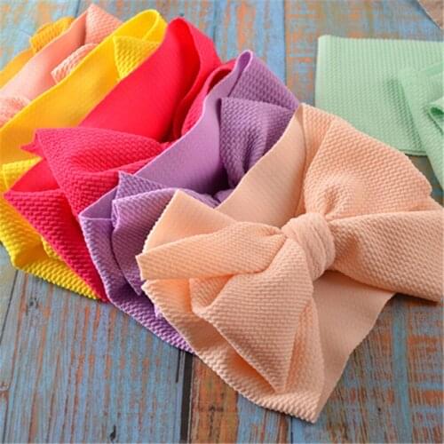 Kids Hair Bow For Baby Girl Headband Newborn Children Toddler Elastic Hairband
