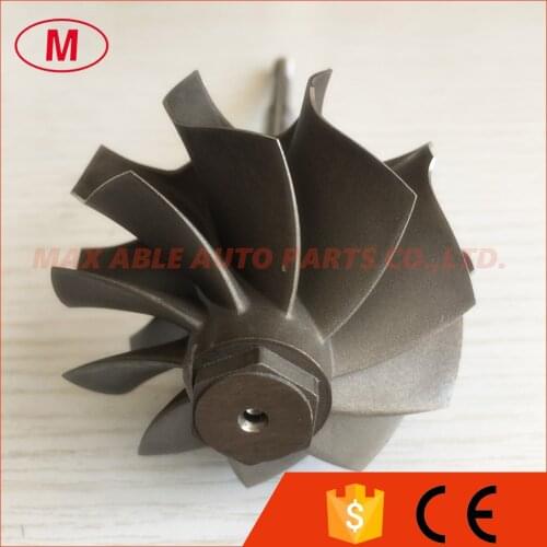 GT3076R GTX3076R GTX3067R 55/60mm Trim 84 10 blades ball bearing turbo turbine wheel shaft / turbine shaft&wheel