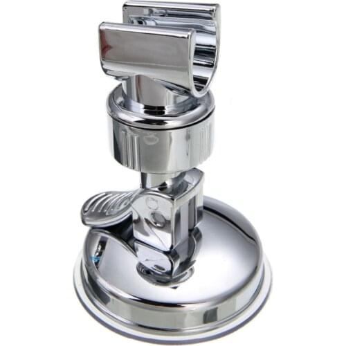 Bathroom Adjustable Shower Head Rack Bracket Suction Cup Wall Mounted Shower Bracket