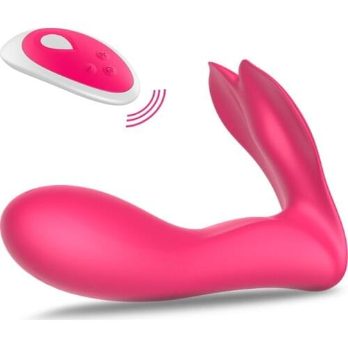 Invisible Butterfly Vibrating Panties Strapon Dildo Erotic sex toys Clit Vagina G spot Panty Vibrator Adult sex toys for Women