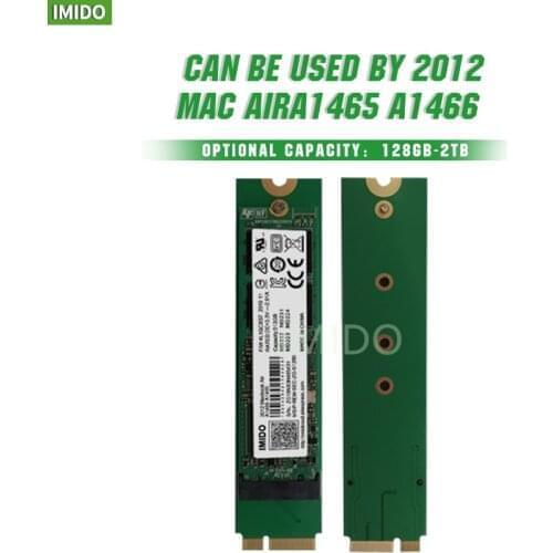 New 128GB 256gb 512GB 1TB 2TB SSD For 2012 Macbook Air A1465 A1466 Md231 Md232 Md223 Md224 Solid State Drive MAC SSD