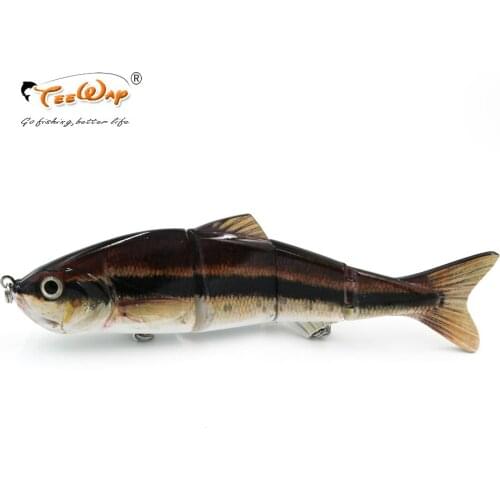 New Product Fishing Lure 4 Segment Swimbait Crankbait Hard Bait Slow 135g 25cm Fishing hook Fishing Tackle FL4-B04