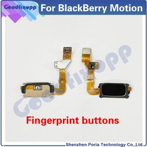 Fingerprint Sensor For BlackBerry Motion Home Button Return Main Key Flex Cable Scanner Touch ID For BlackBerry BBD100-1-6-2