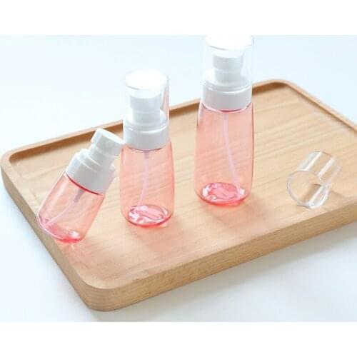 60ML Spray Bottle Plastic Sprayer Bottle Refillable Travel Perfume Water Bottle