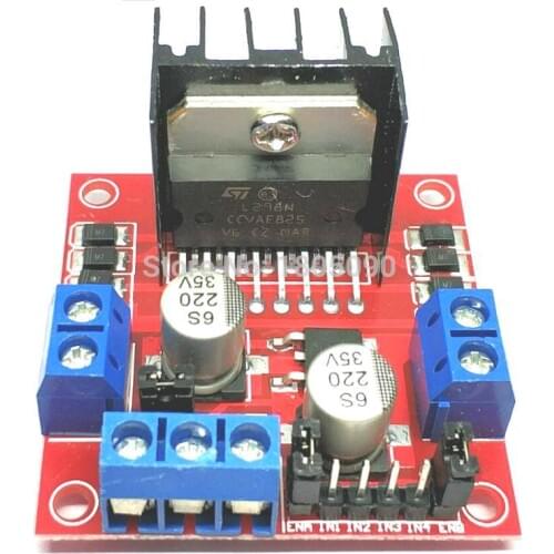 1pcs/lot Special promotions L298N motor driver board module L298 for arduino stepper motor smart car robot