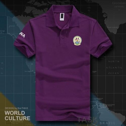 Rwanda Rwandan Rwandese RWA RW polo shirts men short sleeve white brands printed for country 2018 cotton nation team flag new 20