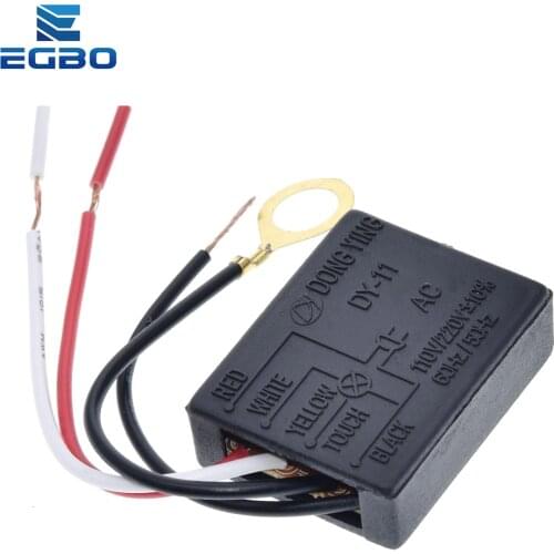 Lamp touch Switch 220V 1A Electrical Equipment Table light Parts On/off 1 Way Touch Control Sensor Bulb Lamp Switch