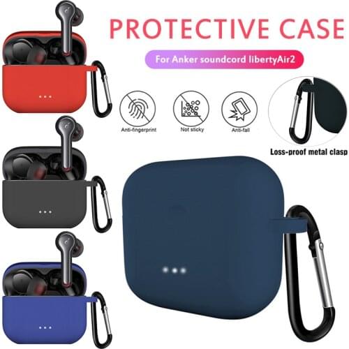 Earphone Case For Anker Soundcord Liberty Air2 Wireless Earphone Case Cover Silicone Headphone Headset Case Cover