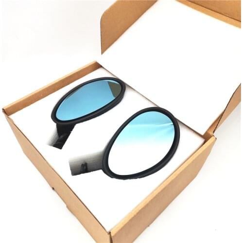 1 Pair California Classic Style Blue Glass Door Side View Mirror Muscle Car SUV