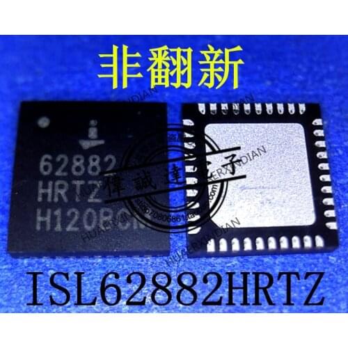 1Pieces New Original ISL62882HRTZ-T 62882HRTZ 62882 QFN40 In Stock Real Picture
