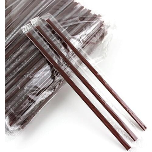 100pcs Individually Wrapped Single Film Package Coffee Straw 18cm Coffee Mixing Straw Coffee Bar Party Coffee Supplies