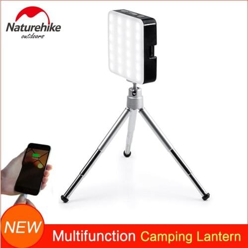 Naturehike Rechargeable LED Camping Lantern with USB Charging Cable Outdoor Survival Kit MAX 1300LM Ultra-bright and Portable