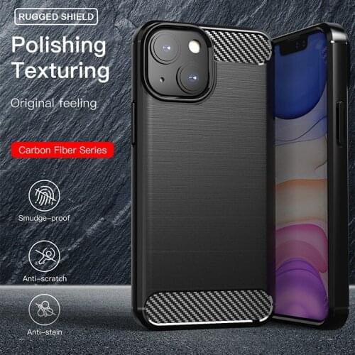 For Apple iPhone 13 mini Cover Case For Apple iPhone 13 12 mini Coque Soft Silicone Protective Phone Case For iPhone 13 mini