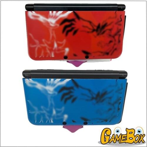 Full Poke Mon Case Housing Shell for Nintend 3DS LL/XL Replacrment Housing Shell Case With Buttons for 3DS XL LL Game Controller