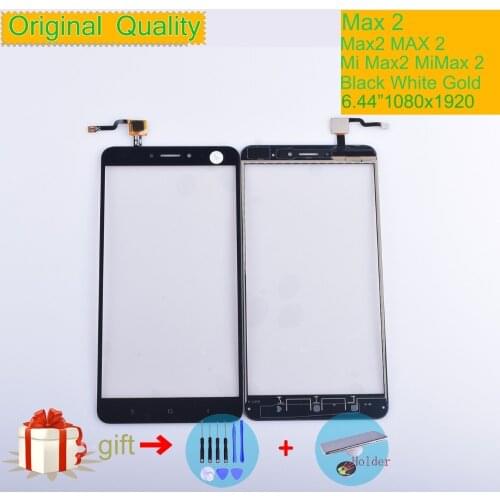 For Xiaomi Mi Max 2 MiMax2 Max2 Touch Screen Digitizer Touch Panel Sensor Front Outer Glass MAX Prime Pro Touchscreen