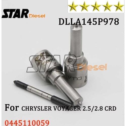 ORLTL DLLA145P978 (0 433 171 641) Diesel Fuel Injector Common Rail Injection Nozzle DLLA 145 P978 for CHRYSLER VOYAGER 2.5/2.8