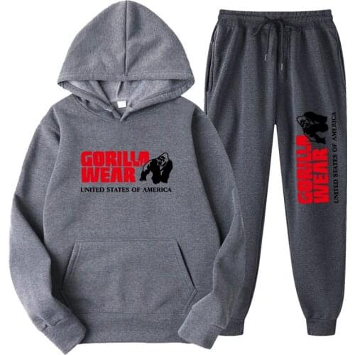 Cotton Sale Men /women Tracksuit Hoodies + Pants for Autumn Winter Winter Streetwear Matching Sets Sweatershirts Sweatpants