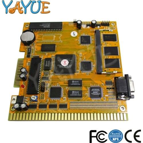 New Mega 7 in 1 Fruit Cocktail Game Board Lucky Haunter Arcade PCB for Casino Slot Game (40-96%) Support Touchscreen