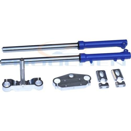 Suitable for Chinese dirt pit bicycle CRF KLX with protective sleeve 735MM front inverted fork shock absorption
