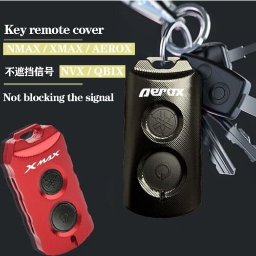 Fit For YAMAHA XMAX 125 XMAX 250 XMAX 300 X-MAX 400 NVX 125 155 AEROX 155 QBIX remote control keychain key case bag cover