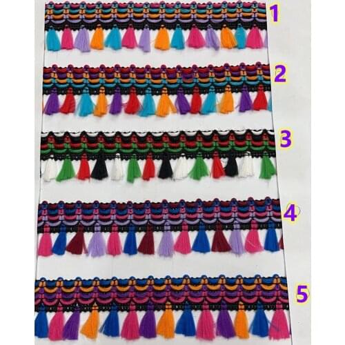 2.7cm wide hot fashion multi-colored fringe trim,nation style fringe, colorful trim, DIY fringe, hand craft fringe,CY0628A