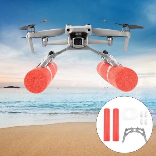 Remote Control Drone Landing Gear Floats Heighten Folding Raised Tripod Buoyancy Rod for DJI Mavic Air 2 Drone Accessories