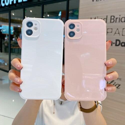 Transparent Phone Cases for iPhone 12 Mini 11 Pro Max SE 2020 XS X XR 6 7 8 Plus Shockproof Soft Back Cover for Women Girls