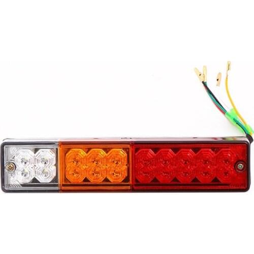 Factory direct sale high quality 20 led truck truck trailer Trailer tail light truck12V / 24V red yallow tail light