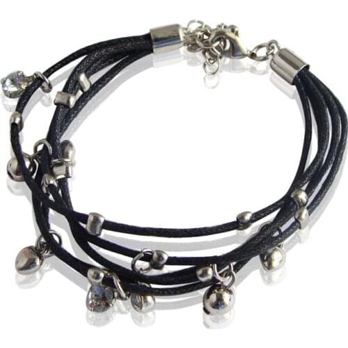 Special store summer multi layer charm leather rope chain bracelet jewelry