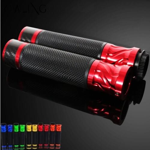Universal 7/8" 22MM CNC Motorcycle Hand Grip ends Motorbike handle bar grips and ends Dirt Bike Motorcycles accessories parts