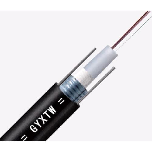 2000m/Roll GYXTW-8Core Singlemode Outdoor Fiber Optic Armored Patch Cord Drop Wire Cable GYXTW-8Core Armored Fiber optic Cable