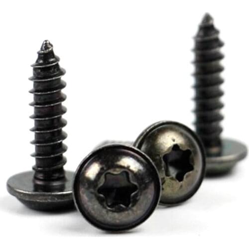 SKTOO 10pcs For Citroen sega triumphant door trim board fixed screw Tapping screw T20 screw