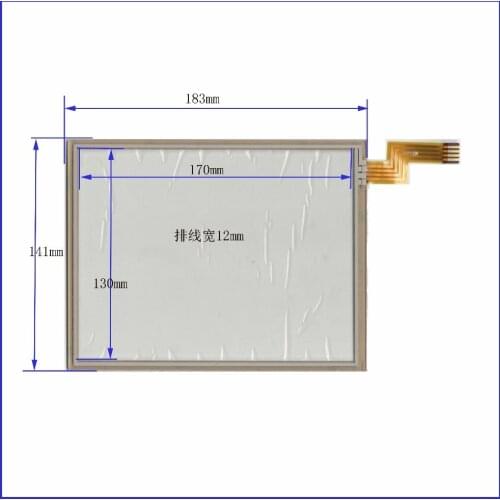 ZhiYuSun 8.4Inch 183mm*141mm 4Wire Resistive TouchScreen Panel Digitizer this is compatible 183*141 for G084SN05 V9 display