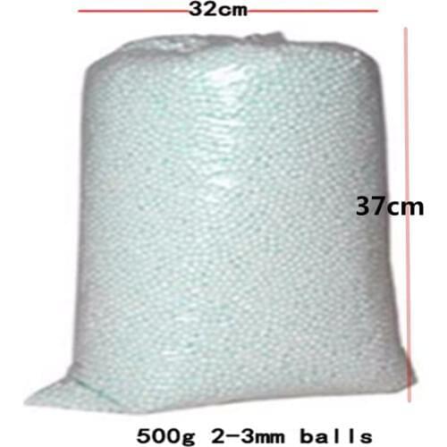 500g/250g Wholesale White Foam Balls beanbag baby Filler bed sleeping Pillow Bean Bags chairsofa Beads Filler Styrofoam ball