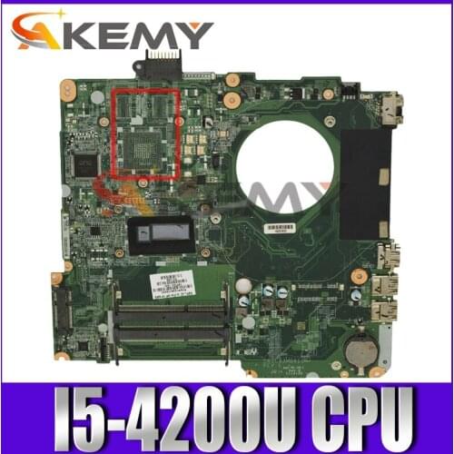 AKemy Laptop motherboard For HP Pavilion 15-N I5-4200U 732086-001 732086-501 Mainboard DA0U83MB6E0 DDR3