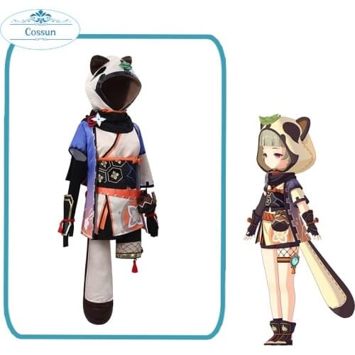 Anime! Genshin Impact Sayu Game Suit Lovely Elegant Uniform Cosplay Costume Halloween Party Role Play Outfit For Women 2021 NEW