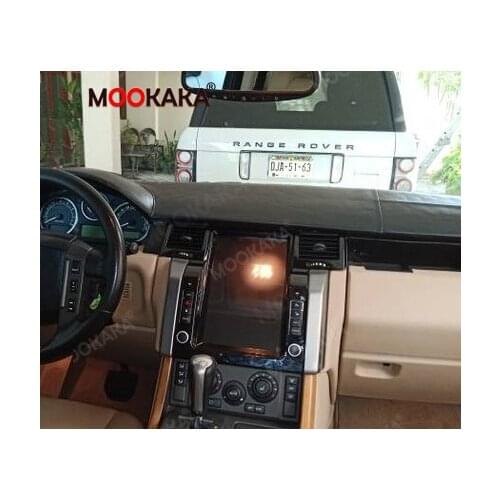 6+128GB Tesla Style Android 10.0 Car Radio GPS Navigation For Land Rover Range Rover Sport 2006 2007 2008 Auto Multimedia Player