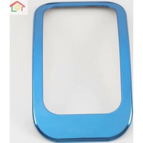 For Hyundai IX35 2018 Rear Safety Seat Belt Frame Sticker Cover Trim Moulding Styling Interior Accessory Stainless Steel