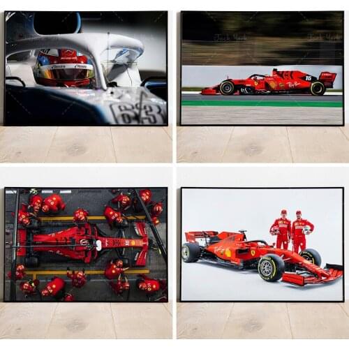 George Russell Williams Singapore 2019 Formula 1 F1 Racing Print