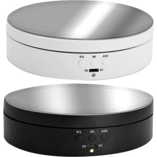 Intelligent Charging Speed Electric Turntable Adjustable Photography 360 Degrees Auto Rotating Stand For Jewellery Watch Display