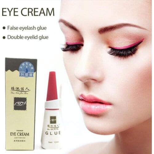 Classic Little Red Riding Hood False Eyelashes Double Eyelid Glue Waterproof Sweatproof Lightweight And Easy To Carry TSLM1