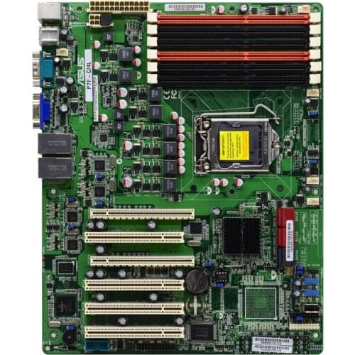 ASUS P7F-C/4L Server pc motherboard DDR3 1156 Intel 845 Support Core i3/i5/i7 Xeon 3400 Desktop Used Motherboard