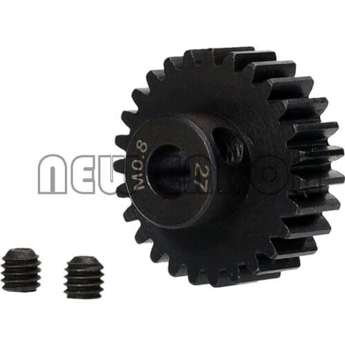 NEW ENRON #5647 0.8M 27T Hard Steel 32P Pinion Gear Motor 5mm Shaft RC Traxxas 1/7 Unlimited Desert Racer UDR 85076-4 85086-4