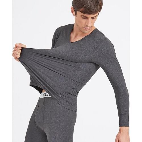 Men Thermal Underwear Set Long Johns Men Autumn Winter Tops+Pants 2 piece Set Keep Warm Thick Plus Size 4XL termica homem