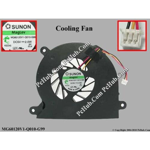 Brand New and Original CPU fan for COMPAL LAM NBLB3 BLB3 MG60120V1-Q010-G99 AB0705MX-LD3 laptop cpu cooling fan cooler
