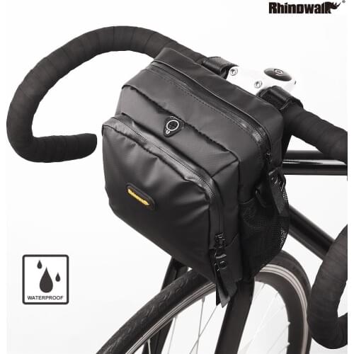 Rhinowalk Bicycle Handlebar Bag Road Bike Front Tube Bag Cycling Shoulder Bag MTB Waterproof Storage Pannier Bicicleta Bag Pack