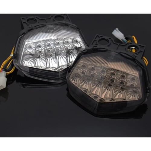 LED Tail Light Turn signal For KAWASAKI NINJA 250 NINJA 250R EX250 2008-2012 Motorcycle Integrated Blinker Lamp